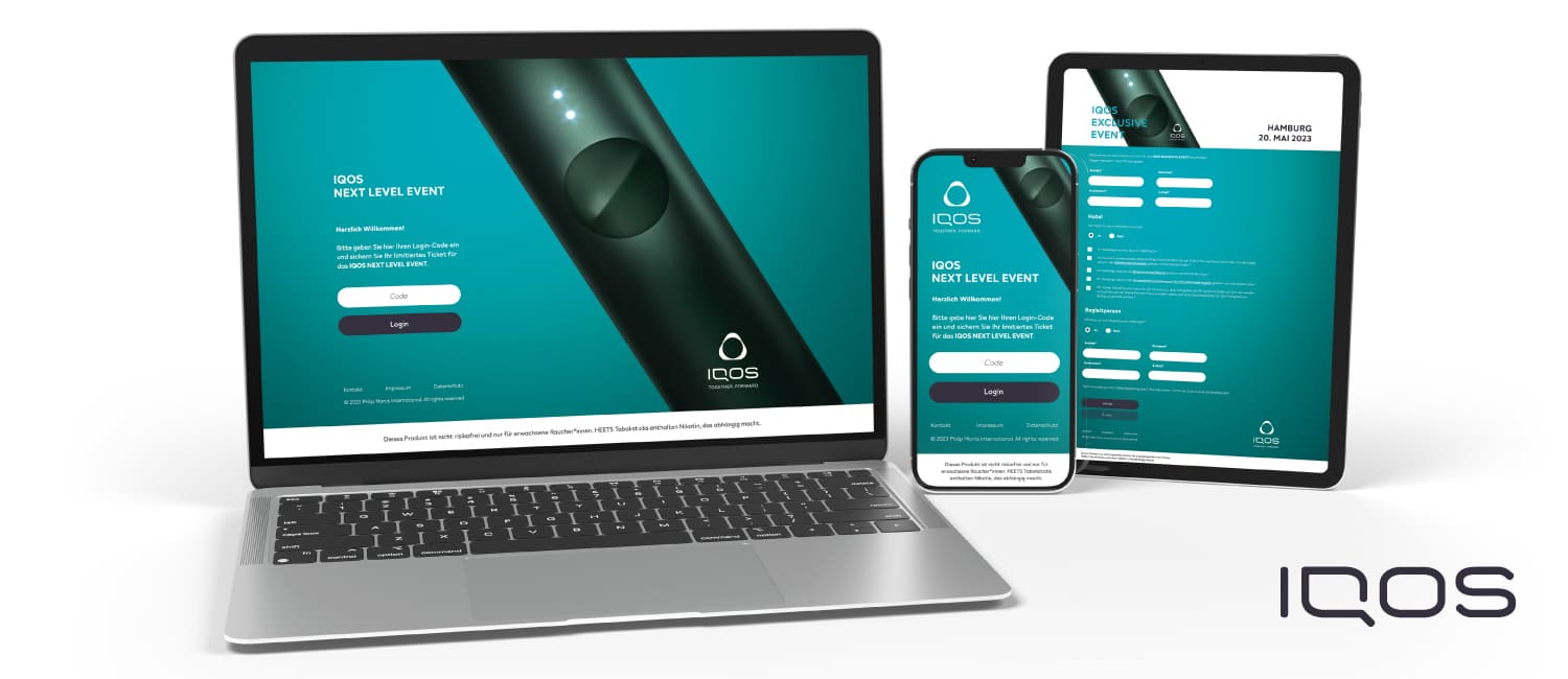 Projektbild GuestONE und IQOS